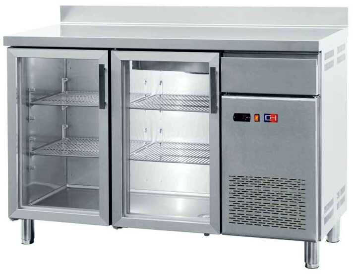 Balcão frigorífico com portas de vidro 2 portas - Hotelequip.pt Balcão frigorífico com portas de vidro 2 portas