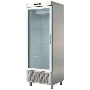 Armário frigorífico para snacks 1 porta de vidro Profundidade  726