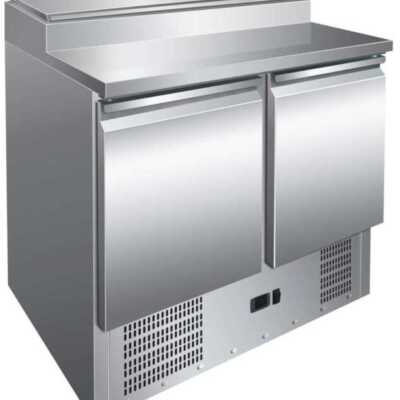 Mesa Refrigerada GN1/1 2 Portas Preparação de Saladas