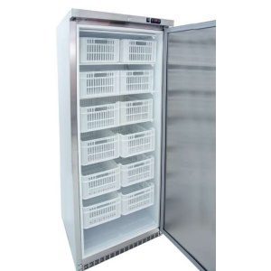 Armário GN2/1 lacado branco com 12 gavetas 600 litros Congelado de 780 x742 x1865h mm