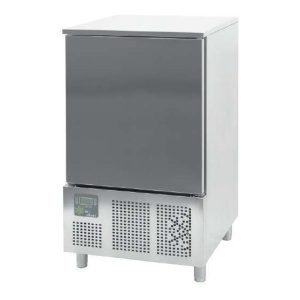 Abatedor de temperatura misto 8 tabuleiros GN1/1 e 600x400 mm de 790 x800 x1290h mm