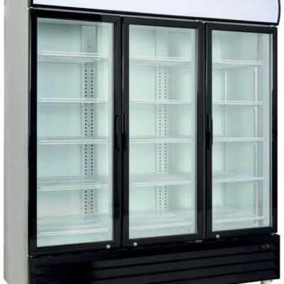Armário expositor refrigerado 1600 litros 3 portas com dobradiças de vidro 1720 x730 x2060h mm