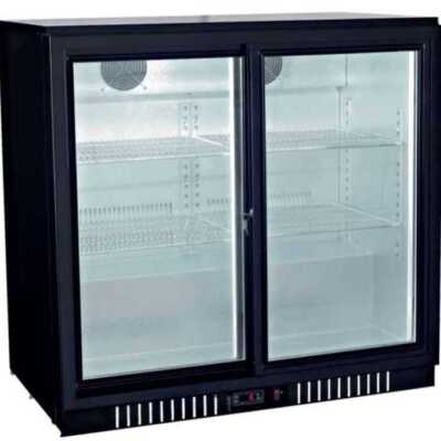 Back Bar expositor 2 portas de correr 900 x520 x900h mm