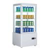 Expositor Refrigerado 4 Lados 78 litros Branco 447x400x969h mm