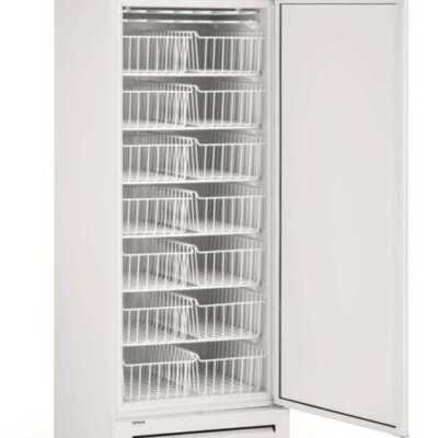 Arca congeladora 450 litros lacada a branco 700x700x2070h mm com 14 gavetas