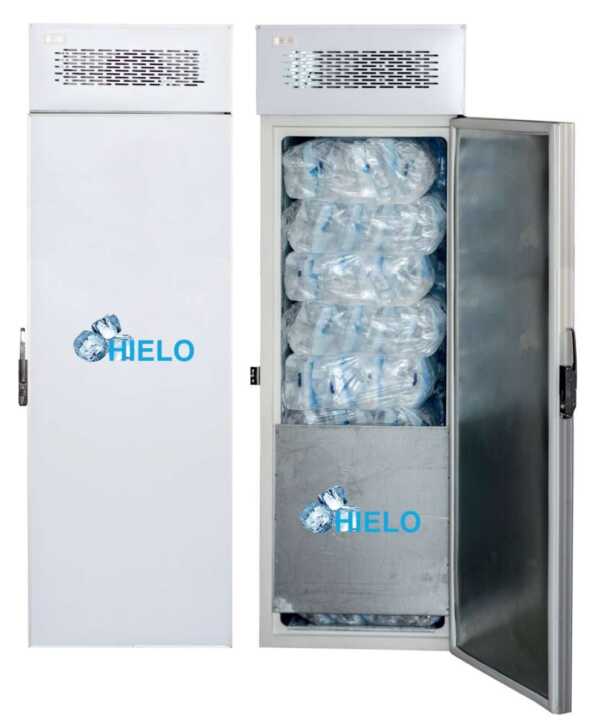 Armário de armazenamento de cubos de gelo para 26 sacos de cubos de gelo - Hotelequip.pt Armário de armazenamento de cubos de gelo para 26 sacos de cubos de gelo