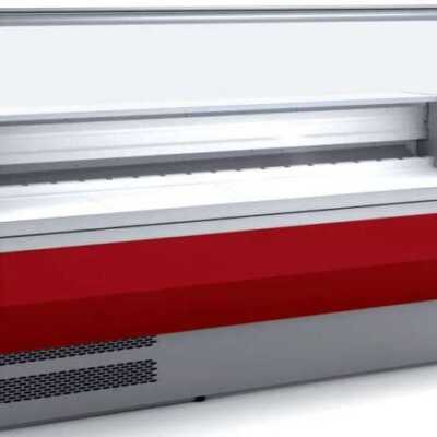 Vitrina Refrigerada Vidro Curvo Profundidade 900 Dim
