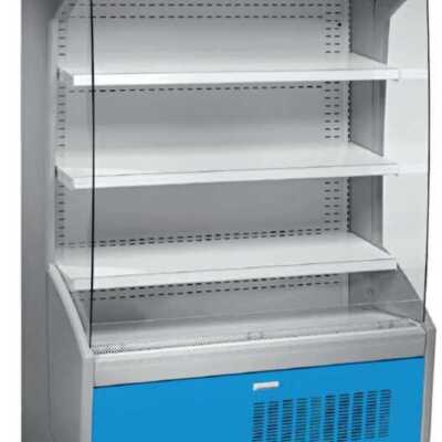 Mural expositor refrigerado 4 prateleiras 700 Profundidade 1530 x700 x1998h mm  MPL150-A azul