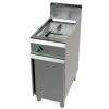 Fritadeira a gás 1 tanque limpo 17 litros com 16Kw Série 700  com dimensões 400x730x900h mm