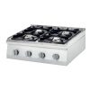 Fogão de mesa a gás 4 queimadores 800x700x250h mm 3