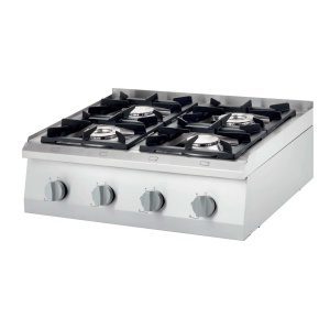 Fogão de mesa a gás 6 queimadores 1200x700x250h mm 3