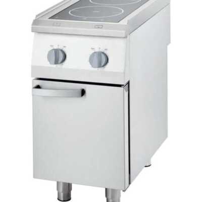 Fogão de indução com armário 4 zonas 800x700x850h mm 4x3