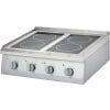 Fogão vitrocerâmico de mesa de 4 zonas 800x700x850h mm 4x2