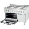 Fogão elétrico com forno de convecção 6 zonas 1200x700x850h mm 6x2