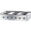 Fogão elétrico de mesa 6 zonas 1200x700x850h mm 6x2