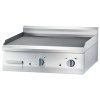 Fry Top eléctrica de mesa em aço rectificado