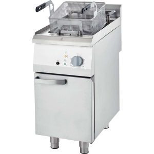 Fritadeira eléctrica com armário 15 litros 400x700x250h mm 12Kw