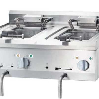 Fritadeira eléctrica de mesa 10+10 litros 800x700x250h mm 18Kw