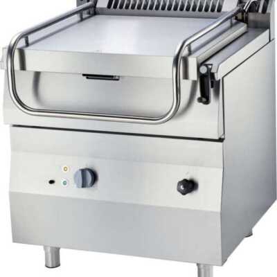Frigideira eléctrica basculante 800x700x850h mm 60 litros 10