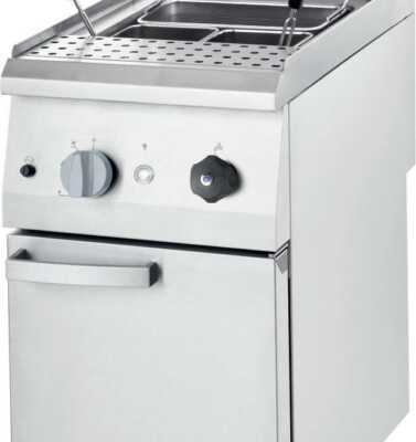 Fogão a gás para massas 400x700x850h mm 25 litros 2-GN1/3 9