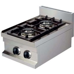 Fogão de mesa a gás 2 queimadores 2x3
