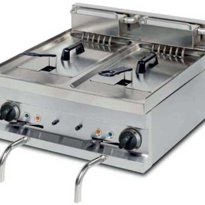 Fritadeira eléctrica de mesa dupla 8+8  litros 7