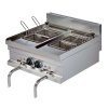 Cozedor elétrico de mesa para massas 14+14 litros 3+3 kw 600x600x265h mm