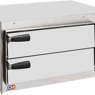 Forno de Pizza Elétrico Compacto 2 pizzas diâmetro 35 cm