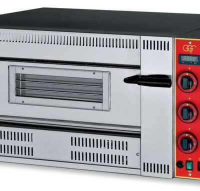 Forno para pizzas a gás Capacidade para 4 pizzas Diâmetro 30 cm