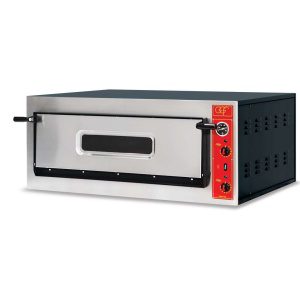 Forno elétrico para pão e pizza com 3 tabuleiros