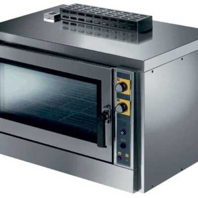 Forno de convecção a gás com HUMIDIFICAÇÃO 5 tabuleiros GN1/1
