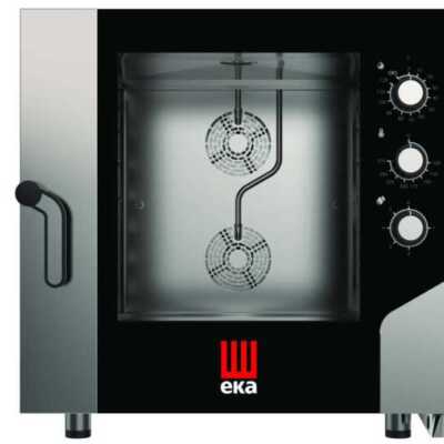 Forno de convecção elétrico  SMART Gastronomy 6 tabuleiros GN2/1 mm