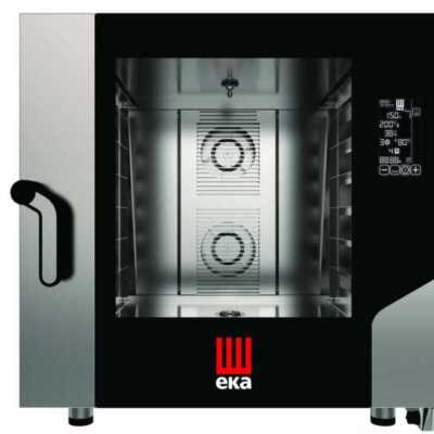 Forno de convecção elétrico  BLACK MASK Pastelaria/Padaria 6 tabuleiros 600x400 mm