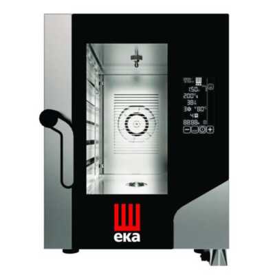 Forno de convecção elétrico  BLACK MASK COMPACT Gastronomia 6 prateleiras GN1/1