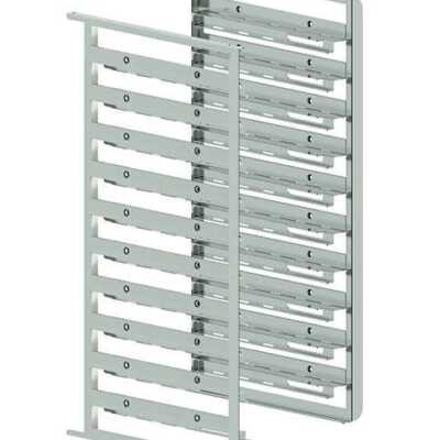 Kit de suportes laterais bivalentes para 10 tabuleiros GN1/1-600X400 mm