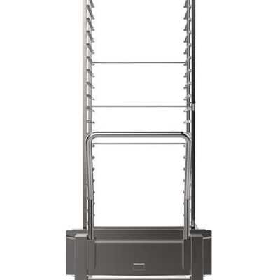 Carrinho de forno para gastronomia 20 tabuleiros GN1/1