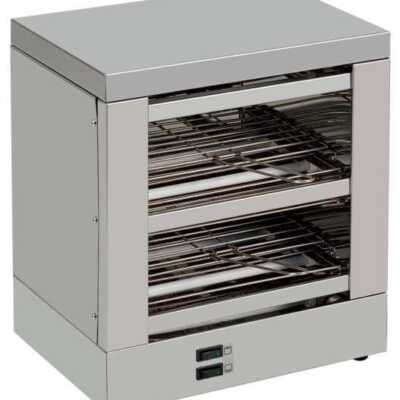 Torradeira Slim  de 2 níveis com elementos de aquecimento de quartzo sem temporizador 1800W
