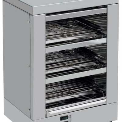 Torradeira Slim  de 3 níveis com elementos de aquecimento de quartzo sem temporizador 2400W