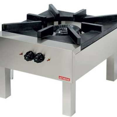 Fogão de Paella Industrial a Gás 18kw 600x700x450h mm (Gás Natural)