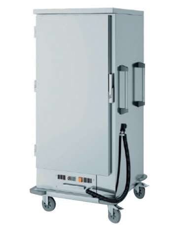 Carro quente 1 porta baixo 10 tabuleiros GN2/1 de 770x850x1240h mm - Hotelequip.pt Carro quente 1 porta baixo 10 tabuleiros GN2/1 de 770x850x1240h mm