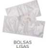 Sacos de vácuo simples para máquinas de vácuo de câmara 200x200   (Embalagem de 100 unidades)