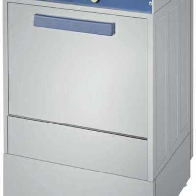Máquina de lavar loiça industrial com bomba de abrilhantador Cesto 40x40cm