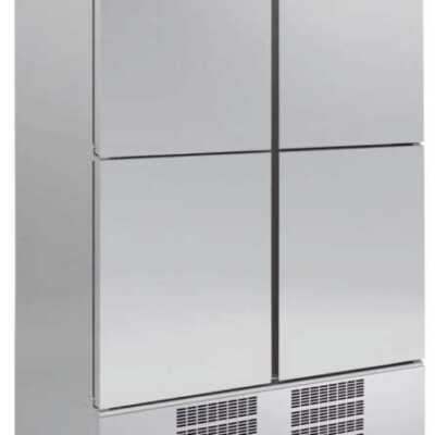 Armário frigorífico para snacks 4 portas Profundidade 700 de 1250 x700x2040h mm