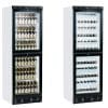 Armário refrigerado 2 meias portas de vidro 595x640x1840h mm