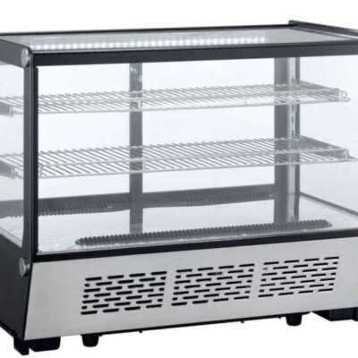Vitrina refrigerada sobre balcão Vidro reto 888X568X686h mm