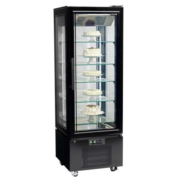 Armário Congelador Ventilado Total 4 Lados de Vidro com 5 Prateleiras 650X650X1950h mm