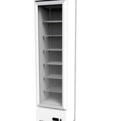 Frigorífico Estático Expositor Frigorífico Tipo Slim 110 Litros 400 x 480 x 1870h mm