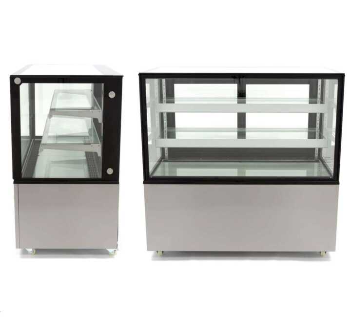 Balcão expositor refrigerado e ventilado Balcão expositor total de vidro reto com 2 prateleiras de vidro 1515X675X1215h mm - Hotelequip.pt Balcão expositor refrigerado e ventilado Balcão expositor total de vidro reto com 2 prateleiras de vidro 1515X675X1215h mm