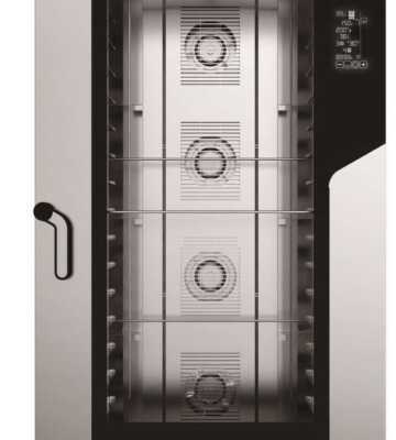 Forno de convecção a gás  BLACK MASK Pastelaria/Padaria 16 tabuleiros 600x400 mm