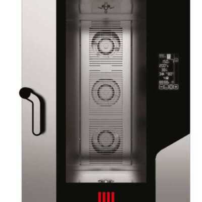 Forno de convecção a gás  BLACK MASK Gastronomia 11 tabuleiros GN1/1